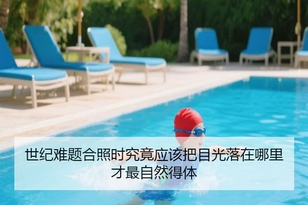 世纪难题合照时究竟应该把目光落在哪里才最自然得体